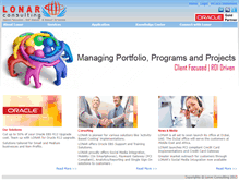 Tablet Screenshot of lonarconsulting.com